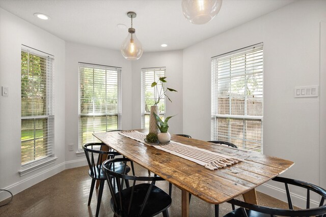 3302 Mckamy Oaks Trl, Arlington, TX 76017 - dining room featuring recessed lighting