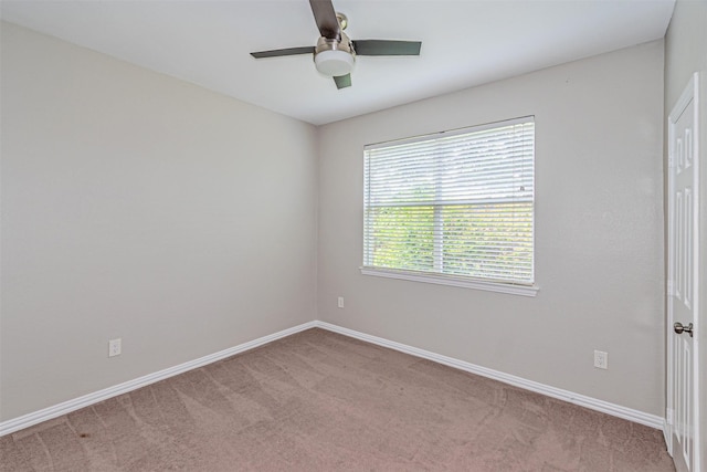 1900 Sumac Dr, Flower Mound, TX 75028 - spare room featuring carpet and ceiling fan