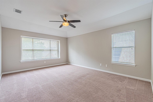1900 Sumac Dr, Flower Mound, TX 75028 - carpeted empty room featuring plenty of natural light and a ceiling fan