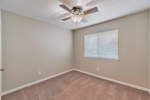 1900 Sumac Dr, Flower Mound, TX 75028 - carpeted empty room featuring a ceiling fan and baseboards