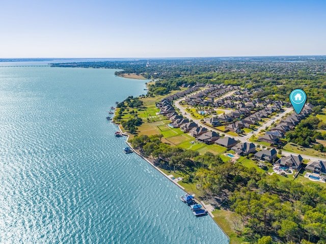 10014 Edgeway Cir, Rowlett, TX 75089 - bird's eye view of a large body of water