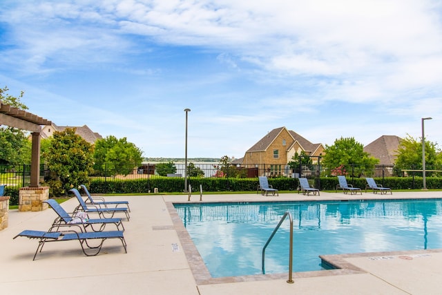 10014 Edgeway Cir, Rowlett, TX 75089 - community pool featuring a patio