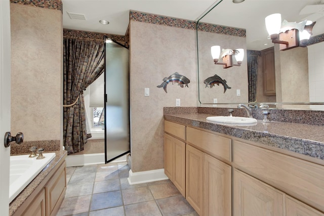 214 Island View Dr, Pottsboro, TX 75076 - full bathroom featuring vanity and a bath