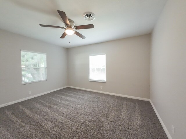 904 Forrestal Dr, Arlington, TX 76010 - spare room with carpet floors and ceiling fan