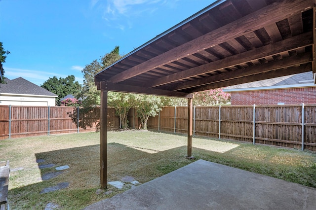 1629 Lakeside Dr, Allen, TX 75002 - fenced backyard with a patio