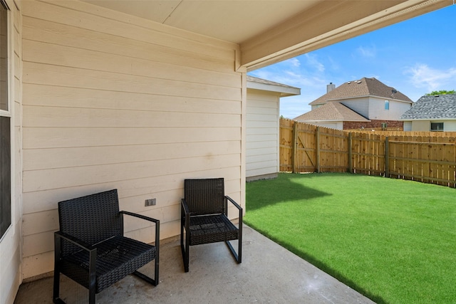 9028 Wild Rose Ln, Cross Roads, TX 76227 - view of yard with a patio area