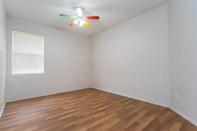 738 Opal Ln, Mesquite, TX 75149 - unfurnished room featuring light wood-type flooring and ceiling fan