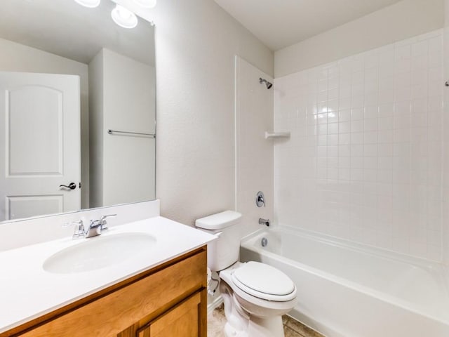 1244 Eagle Ln, Little Elm, TX 76227 - bathroom featuring vanity and bathtub / shower combination