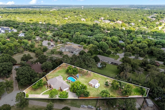 1402 Summer Dell Ct, Keller, TX 76262 - aerial overview of property's location with property boundaries highlighted