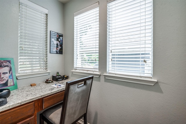 9938 Wethers Field Cir, Providence Village, TX 76227 - office with built in study area