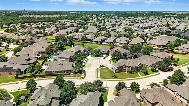 4000 Barnhill Ct, Denton, TX 76208 - aerial perspective of suburban area