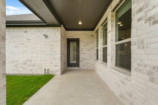 1900 Twisted Tree Ln, Mesquite, TX 75181 - entrance to property with brick siding and a shingled roof