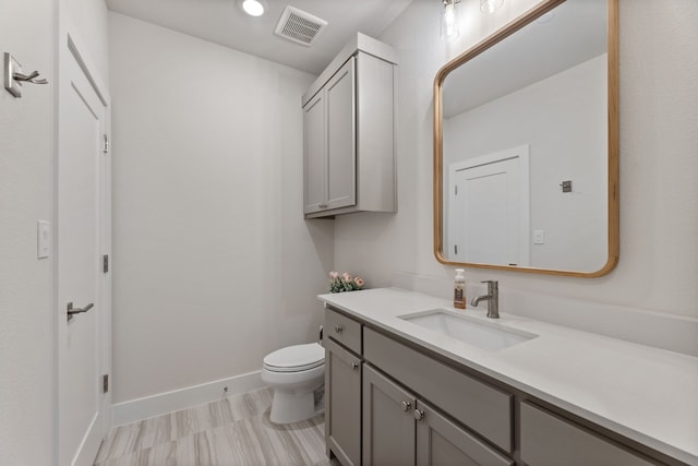 1454 Sunset Point Dr, Flower Mound, TX 75022 - bathroom featuring toilet and vanity