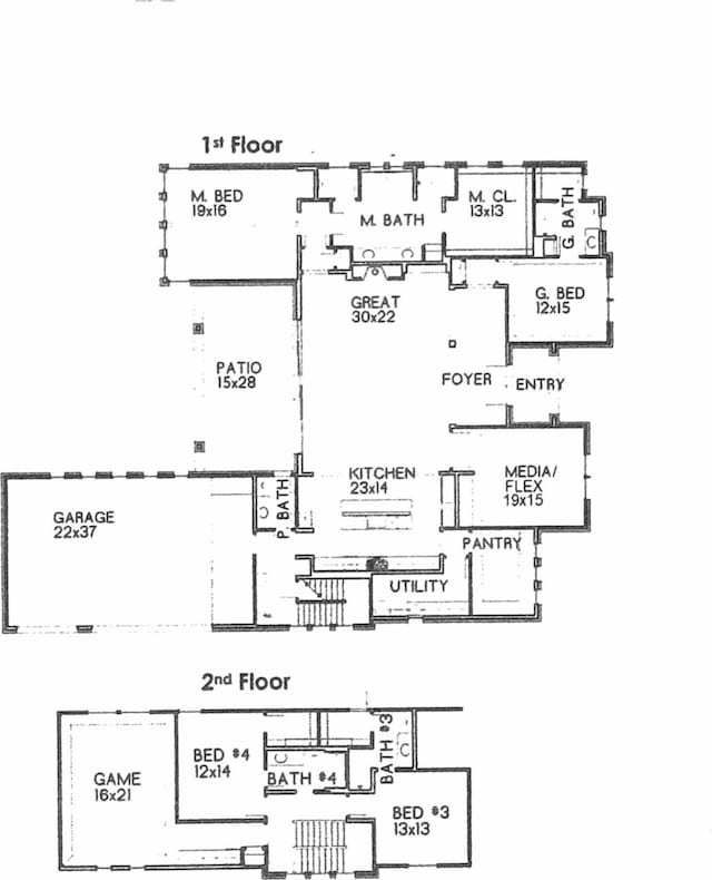 1454 Sunset Point Dr, Flower Mound, TX 75022 - view of floor plan / room layout
