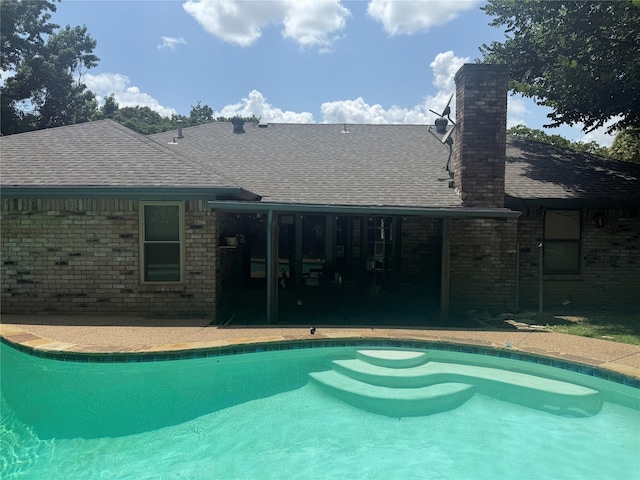 3805 Rustic Forest Trl, Arlington, TX 76016 - outdoor pool featuring a patio area