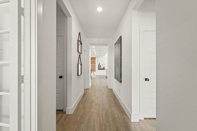 2100 Jade Forest Ln, Mesquite, TX 75181 - corridor featuring recessed lighting and wood finished floors