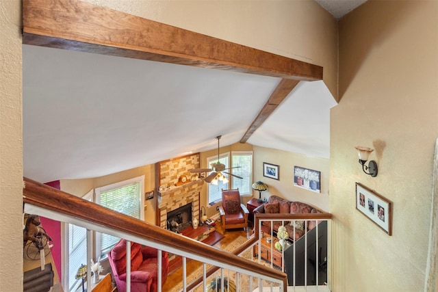 2913 David Dr, Rowlett, TX 75088 - corridor with wood finished floors