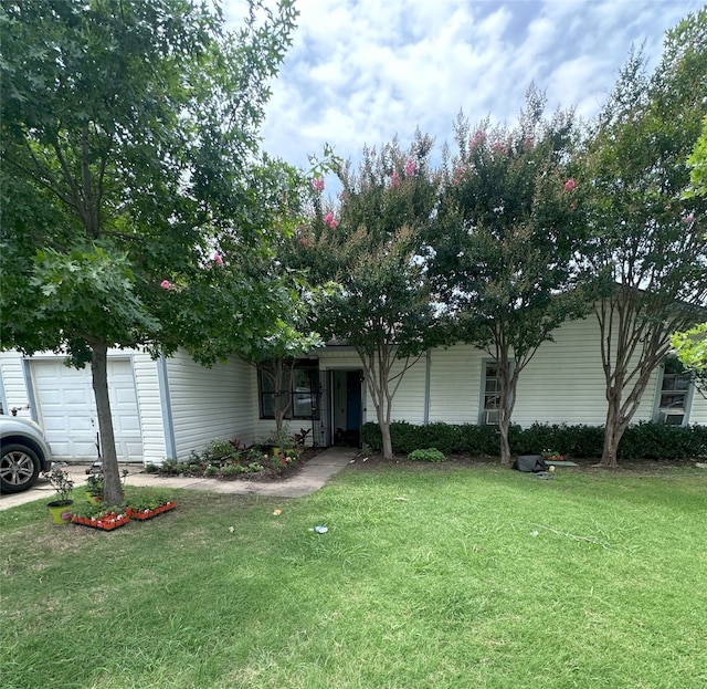 116 Maxwell Rd, Hackberry, TX 75036 - obstructed view of property with a garage and a front yard