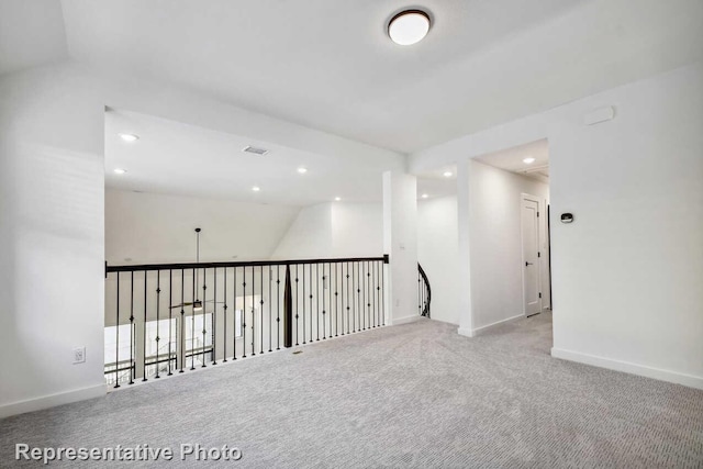 3613 Barrel Ln, Aubrey, TX 76227 - carpeted empty room with recessed lighting