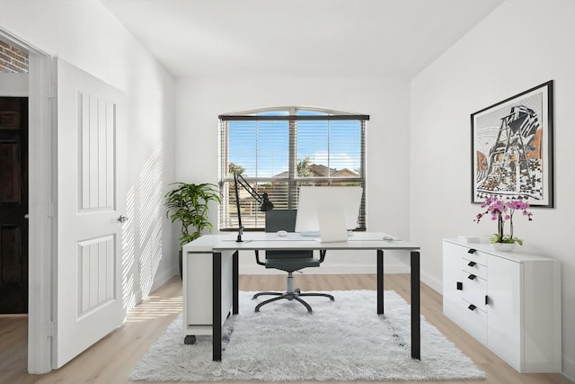 3901 Tule Ranch Rd, Fort Worth, TX 76262 - office with light wood-type flooring
