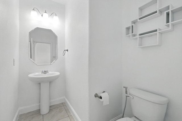 3901 Tule Ranch Rd, Fort Worth, TX 76262 - bathroom featuring toilet and tile patterned flooring