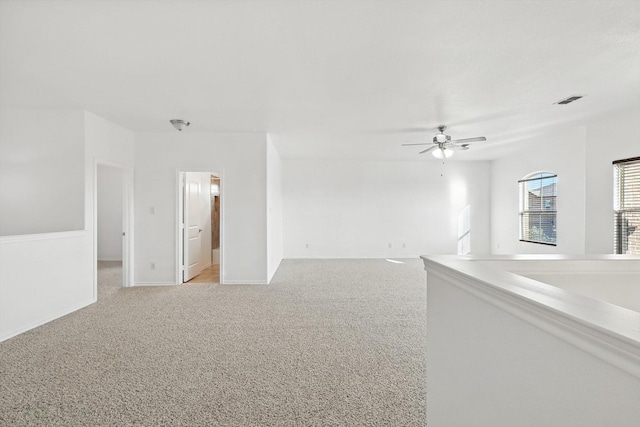 3901 Tule Ranch Rd, Fort Worth, TX 76262 - empty room with a ceiling fan and light colored carpet