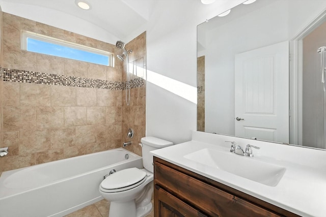 3901 Tule Ranch Rd, Fort Worth, TX 76262 - full bath featuring vanity and bathing tub / shower combination
