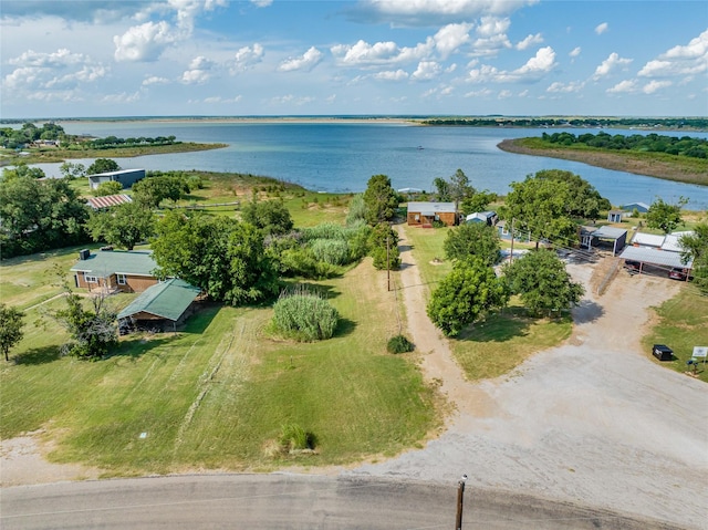 9504 County Road 197, Breckenridge, TX 76424 - bird's eye view of a large body of water