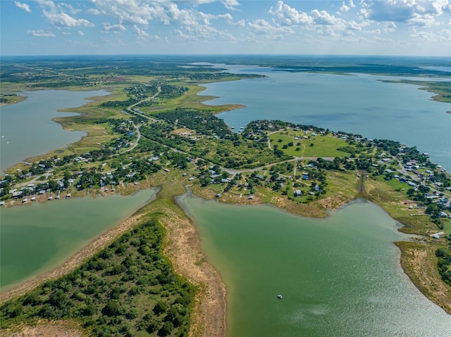 9504 County Road 197, Breckenridge, TX 76424 - drone / aerial view of a large body of water