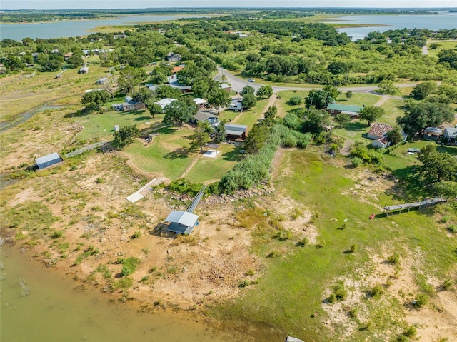 9504 County Road 197, Breckenridge, TX 76424 - aerial overview of property's location featuring a nearby body of water