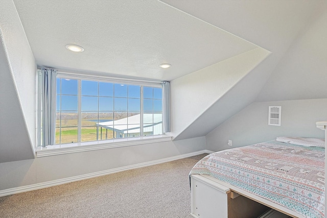 7910 Stone Ridge Dr, Northlake, TX 76247 - carpeted bedroom with recessed lighting and a textured ceiling