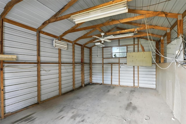 216 N Dobson St, Burleson, TX 76028 - garage featuring metal wall