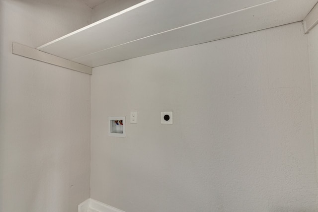 1006 Sleepy Hollow Dr, Garland, TX 75043 - laundry area featuring washer hookup and electric dryer hookup