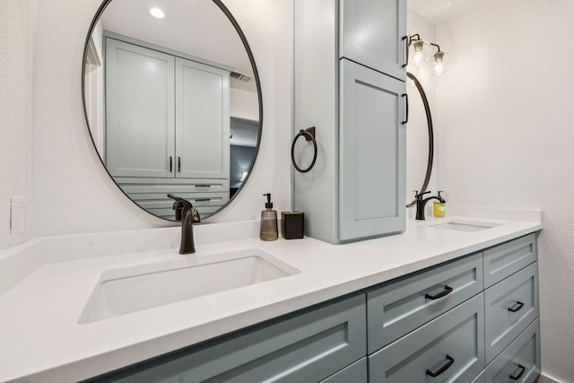 1509 Bar Harbor Dr, Dallas, TX 75232 - bathroom with double vanity