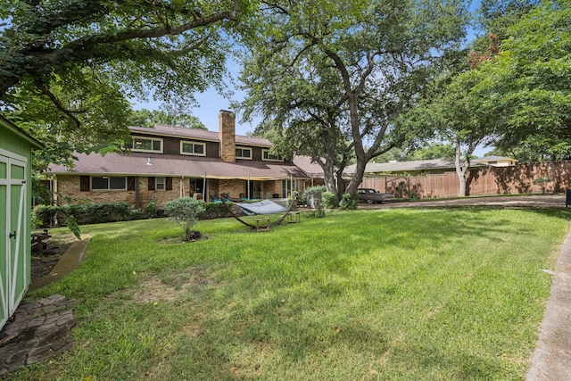 1509 Bar Harbor Dr, Dallas, TX 75232 - view of yard
