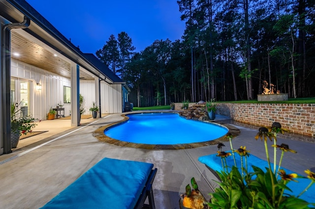 14631 Reserve Ct, Tyler, TX 75707 - view of swimming pool with a patio