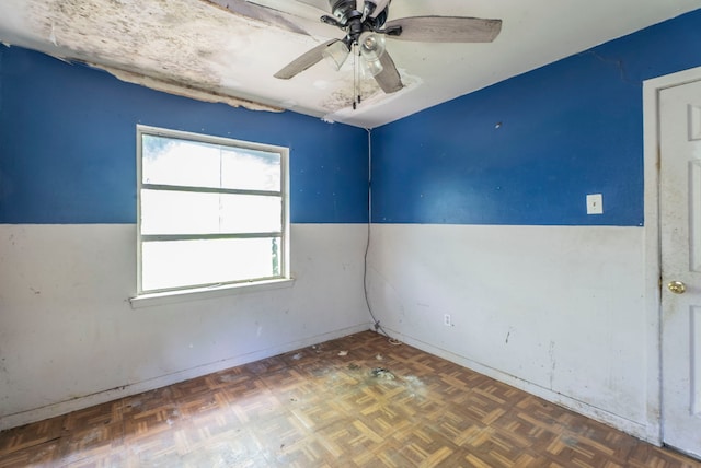 4608 Sandra Lynn Dr, Mesquite, TX 75150 - unfurnished room featuring a ceiling fan