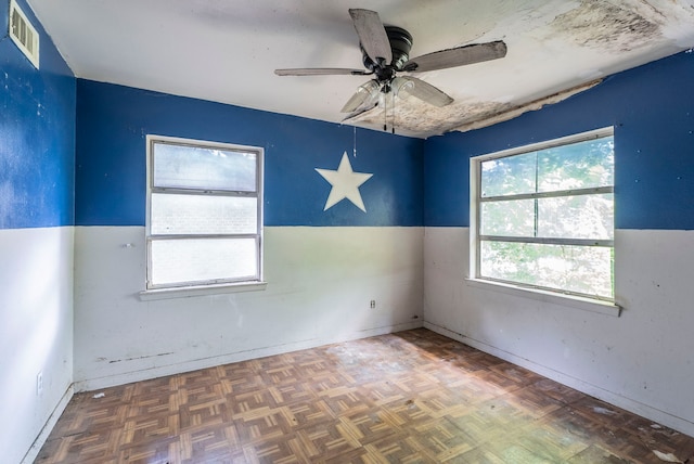 4608 Sandra Lynn Dr, Mesquite, TX 75150 - spare room featuring ceiling fan