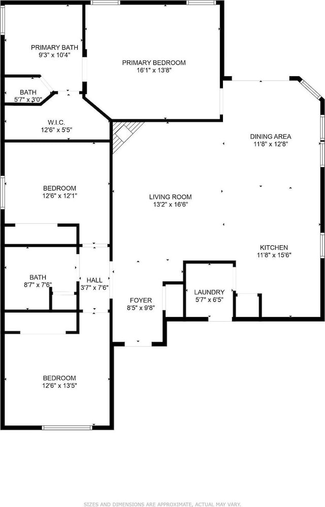 1312 Castlegar Ln, Fort Worth, TX 76247 - view of floor plan / room layout