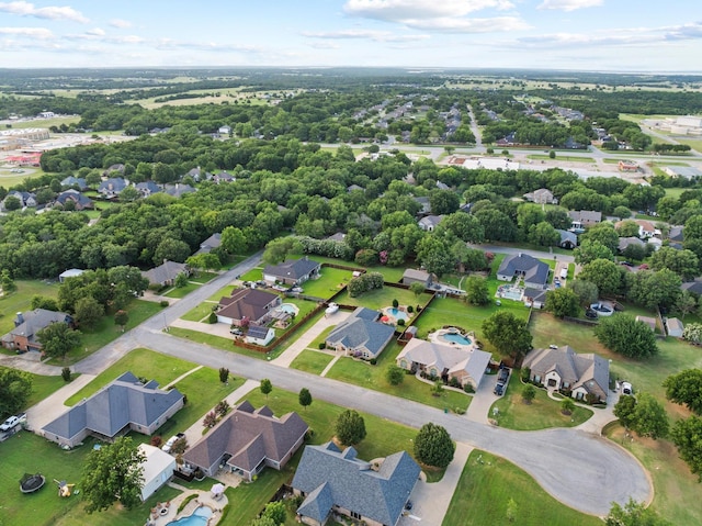 102 Southfork Cir, Pottsboro, TX 75076 - aerial view of residential area