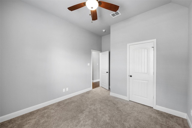 732 Windhill, Hewitt, TX 76643 - unfurnished bedroom featuring carpet and ceiling fan