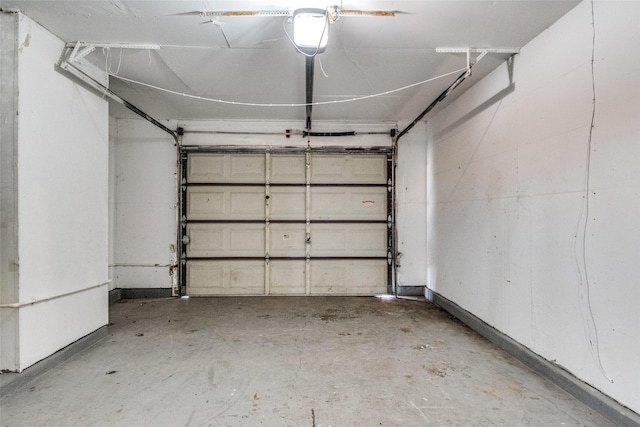 4137 Salem Dr, Garland, TX 75043 - garage featuring a garage door opener