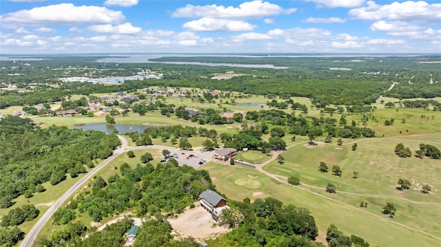153 Bridlepath Dr, Pottsboro, TX 75076 - view of property location featuring a nearby body of water and a golf club