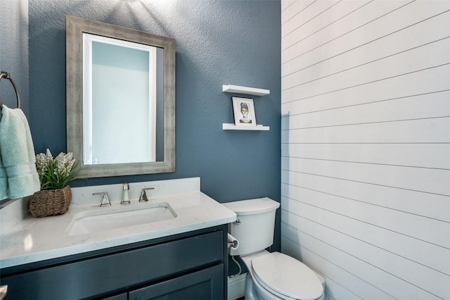 840 Redstem Dr, Prosper, TX 75078 - bathroom with vanity and a textured wall