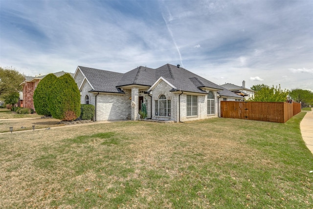 1400 Ambrose Dr, Allen, TX 75002 - view of front facade with brick siding and a shingled roof