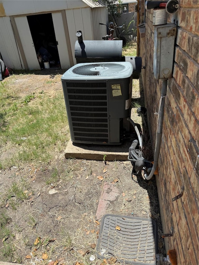 5918 Highcrest Dr, Garland, TX 75043 - exterior view of a central air condition unit
