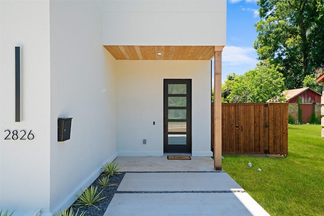 2828 Rochester St, Dallas, TX 75215 - entrance to property with stucco siding