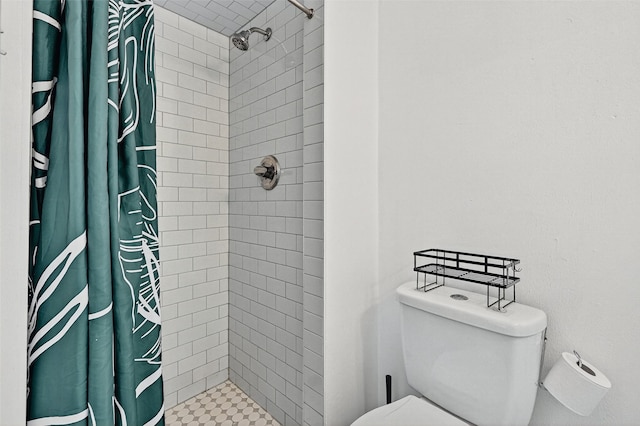 1031 Patricia Dr, Sherman, TX 75090 - bathroom with a stall shower and toilet