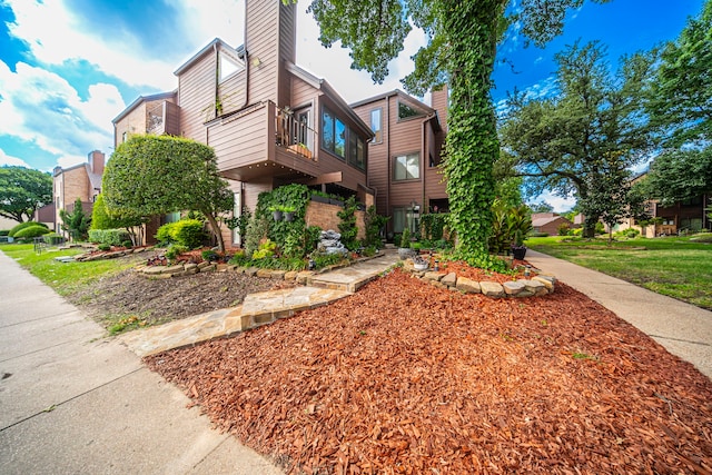 1704 Baird Farm Cir Unit 4104, Arlington, TX 76006 - view of side of property with a chimney