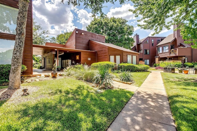 1704 Baird Farm Cir Unit 4104, Arlington, TX 76006 - view of front of house with a front lawn